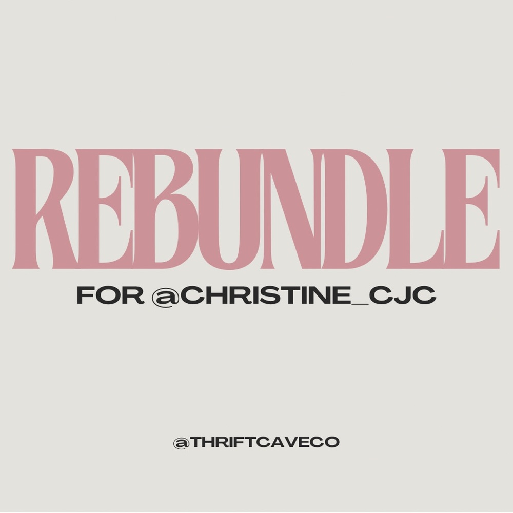 Rebundle for @christine_cjc